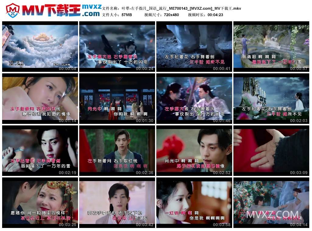 叶翠-左手指月_国语_流行_ME700143